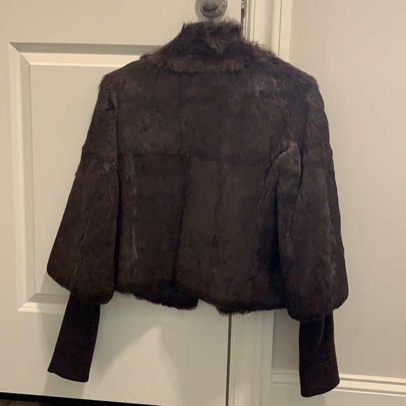 Max Azria Collection Fur Coat - Picture 5 of 10